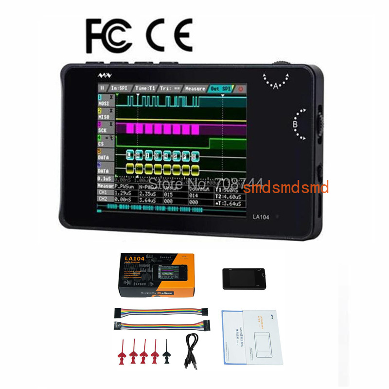 Oscilloscope Dso Mini - Analisador Lógico Digital Mini DSO LA104