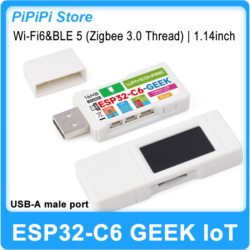 Diy Electronics Board - Placa de Desenvolvimento ESP32-C6 GEEK com