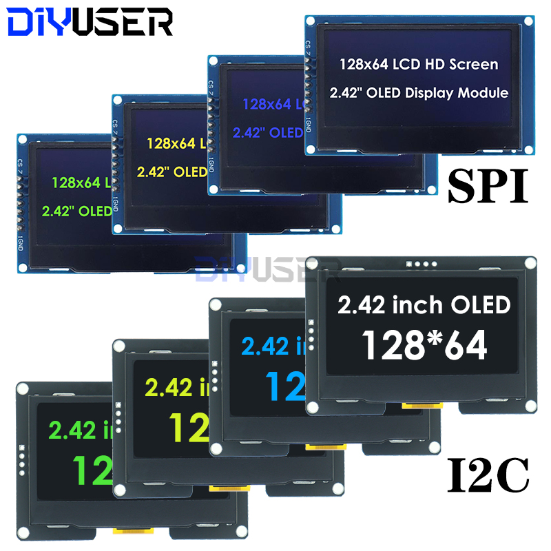 I2C Lcd Display - Módulo de Display OLED LCD DIYUSER