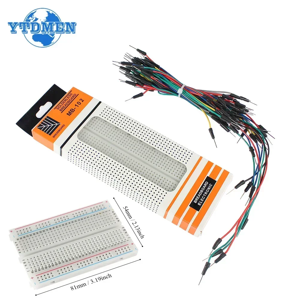 Arduino Diy Electronics - MB-102 placa de ensaio 400 830