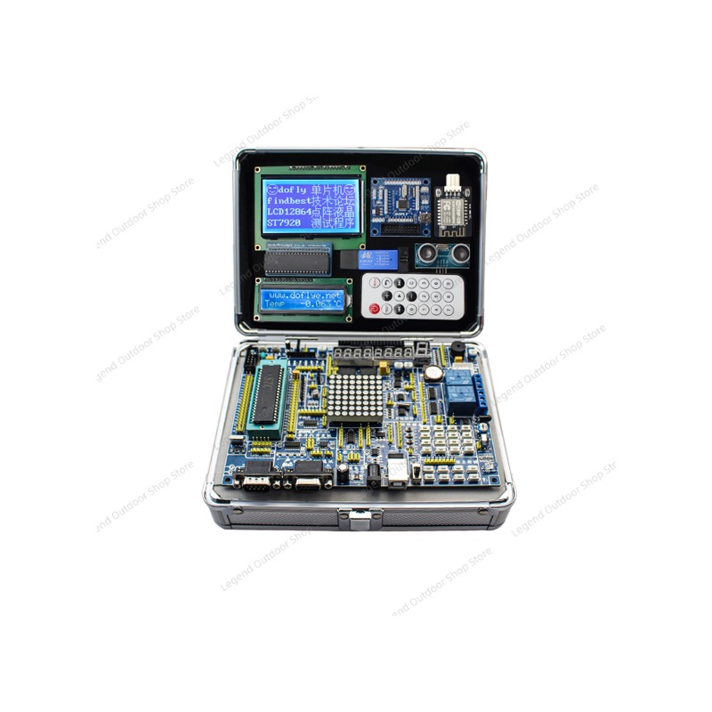 Diy Electronics Board - Placa de Desenvolvimento LY-51S 51MCU, Caixa
