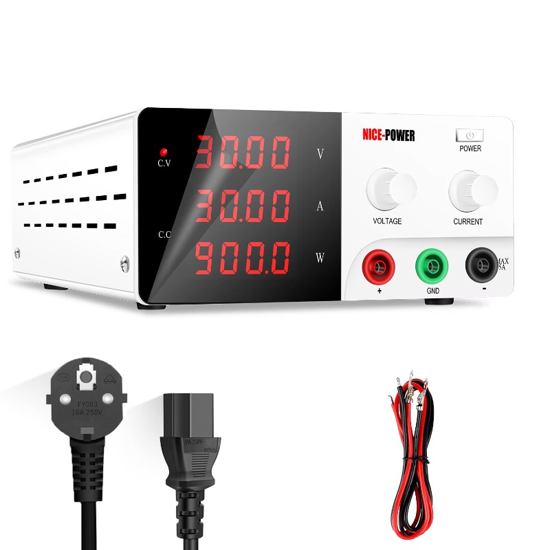 Dc Power Supply Variable - Potência R-SPS3030 30V 30A Laboratório Teste