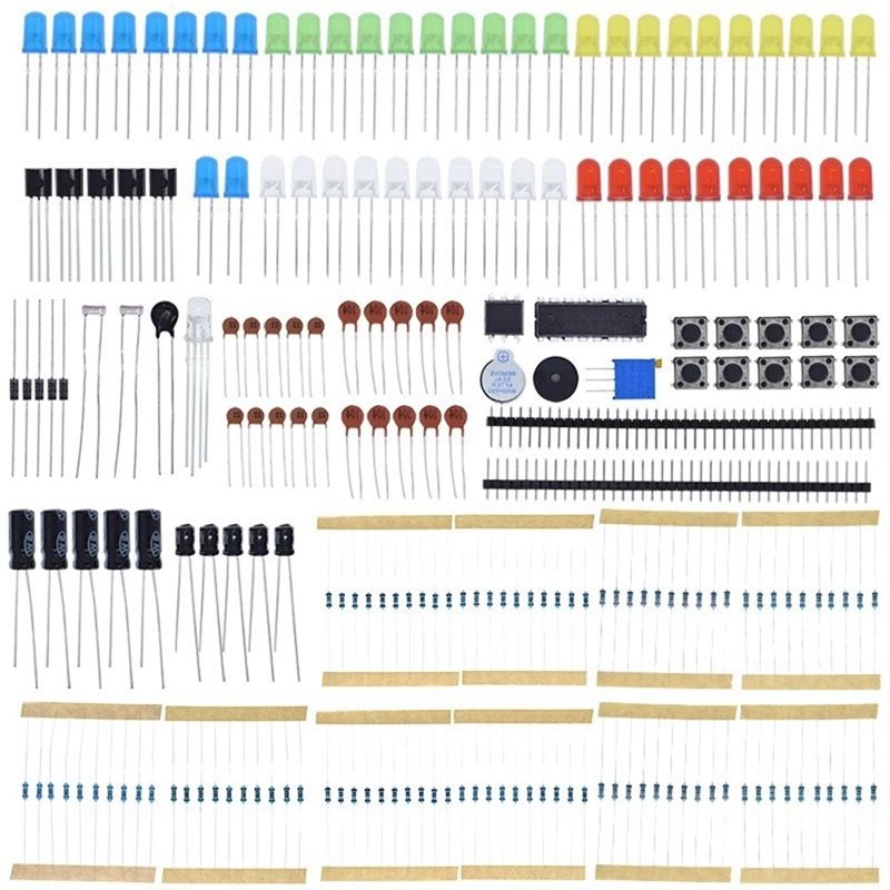 Arduino Diy Electronics - Novo Kit Básico de Componentes Eletrônicos