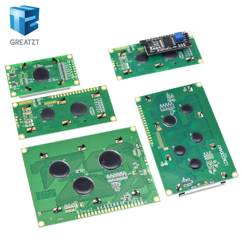 Módulo lcd tela azul verde par - I2C Lcd Display avaliação e preço