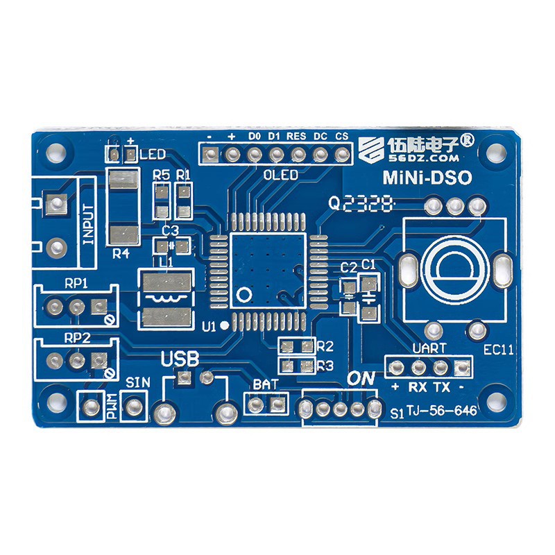 Mini Kit Osciloscópio DOS LCD, - Oscilloscope Dso Mini avaliação e preço