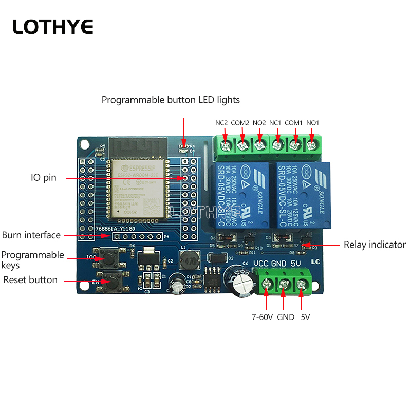 ESP32-WROOM esp32 canal duplo  - Esp32 Wifi Bluetooth avaliação e preço