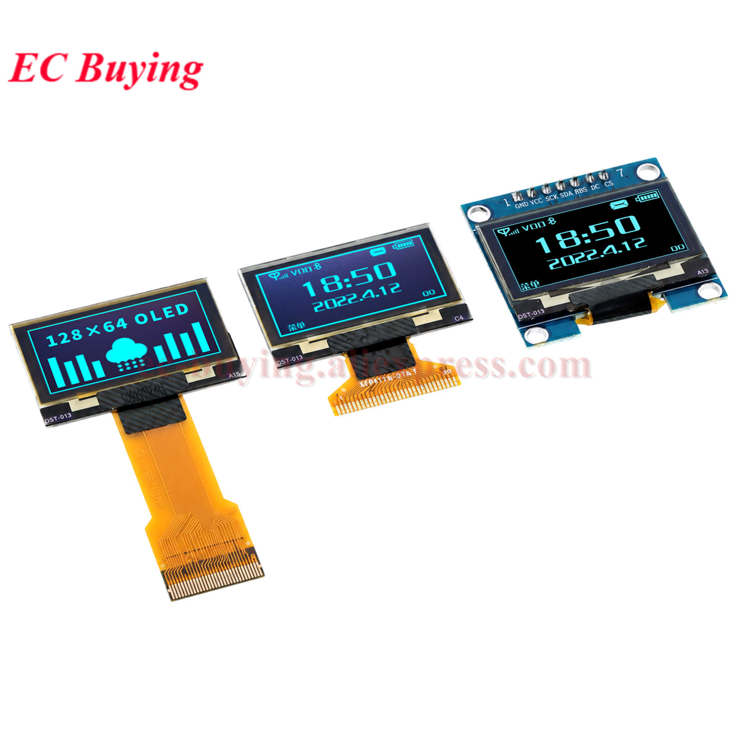 Módulo OLED de 1,3 polegadas,  - I2C Lcd Display avaliação e preço