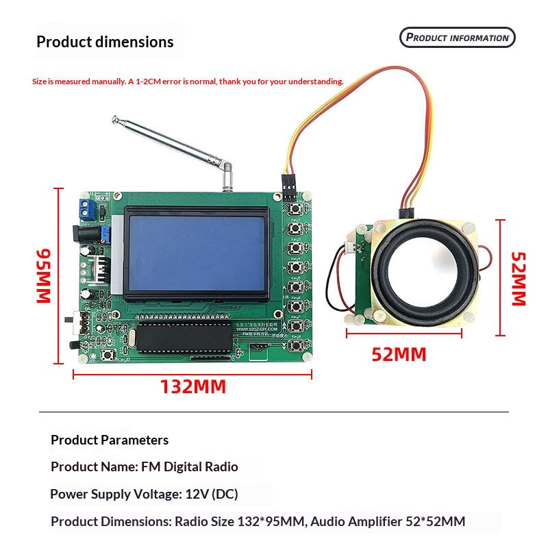 Kit de montagem eletrônica DIY - Diy Analog Electronics avaliação e preço