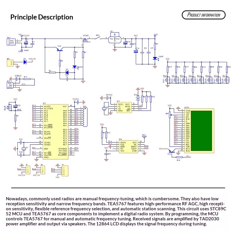 Kit de montagem eletrônica DIY - Diy Analog Electronics avaliação e preço