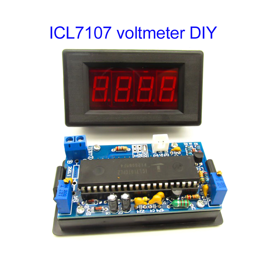 Kit DIY de Peças para Voltímet - Diy Analog Electronics avaliação e preço