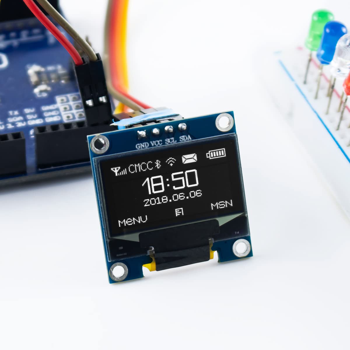 Módulo de exibição OLED I2C II - I2C Lcd Display avaliação e preço