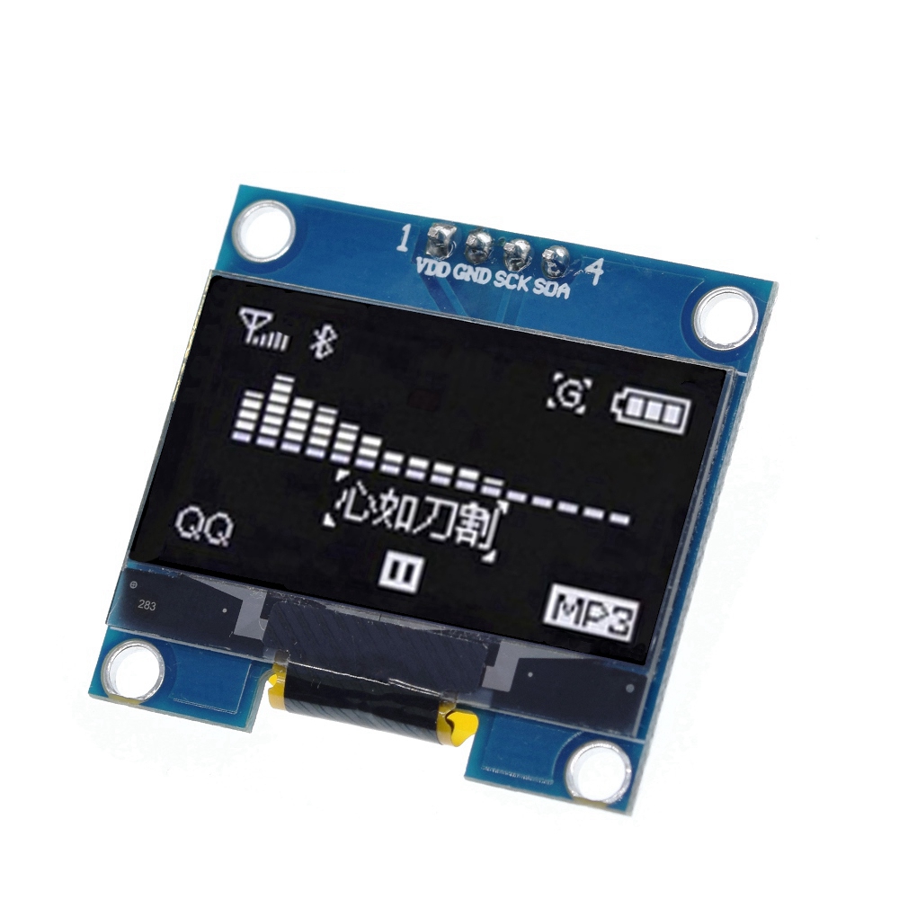 Módulo oled 1.3, 4 pinos, cor  - I2C Lcd Display avaliação e preço