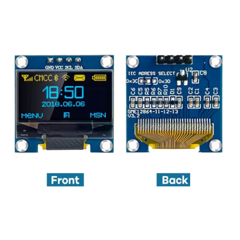 Módulo de Tela OLED de 0,96 Po - I2C Lcd Display avaliação e preço