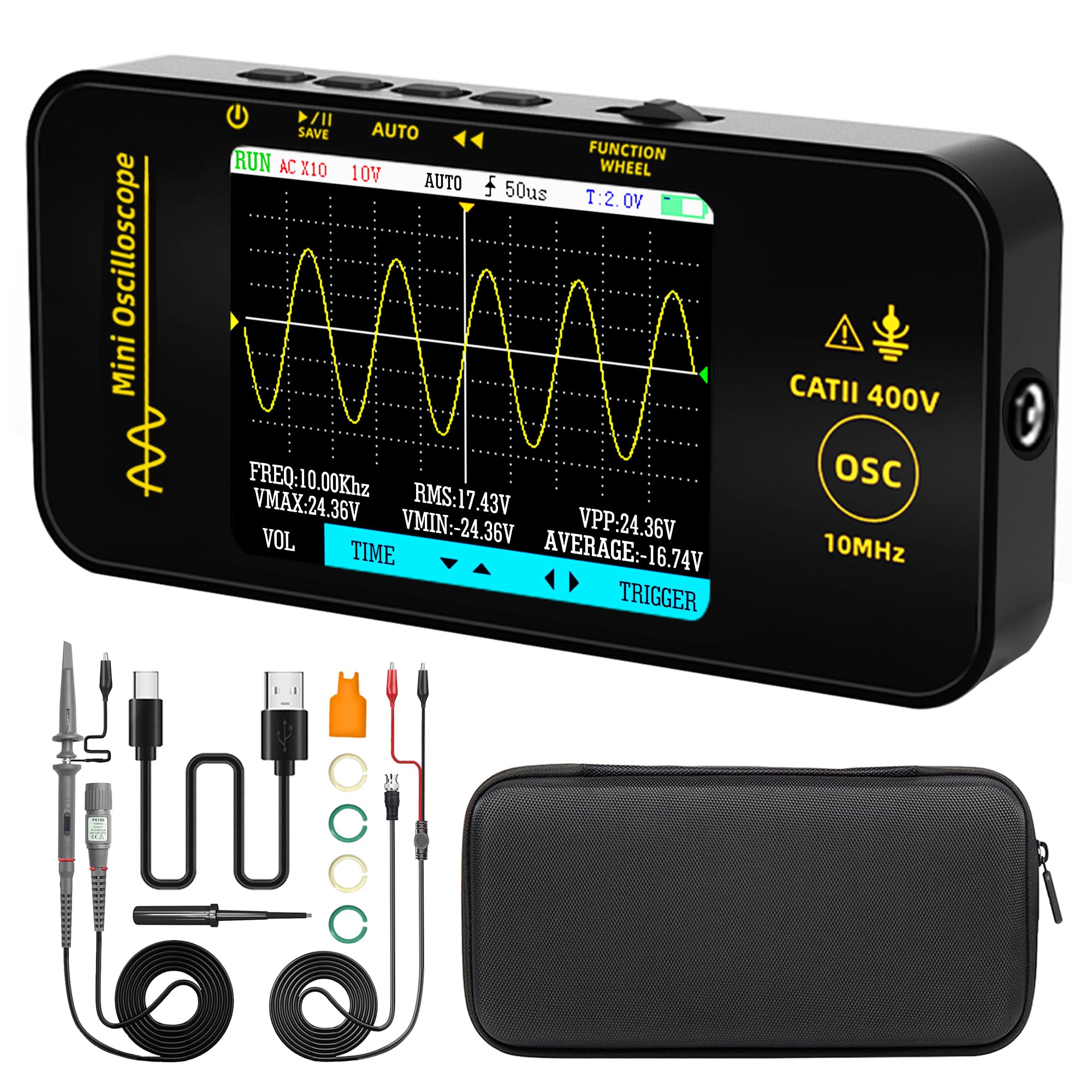 Osciloscópio Digital Mini BSID - Oscilloscope Dso Mini avaliação e preço