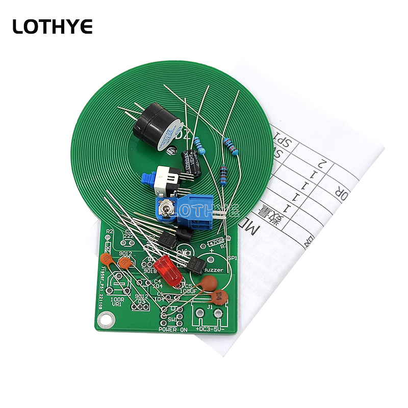 Kit detector de metais dc 3v-5 - Diy Electronics Board avaliação e preço