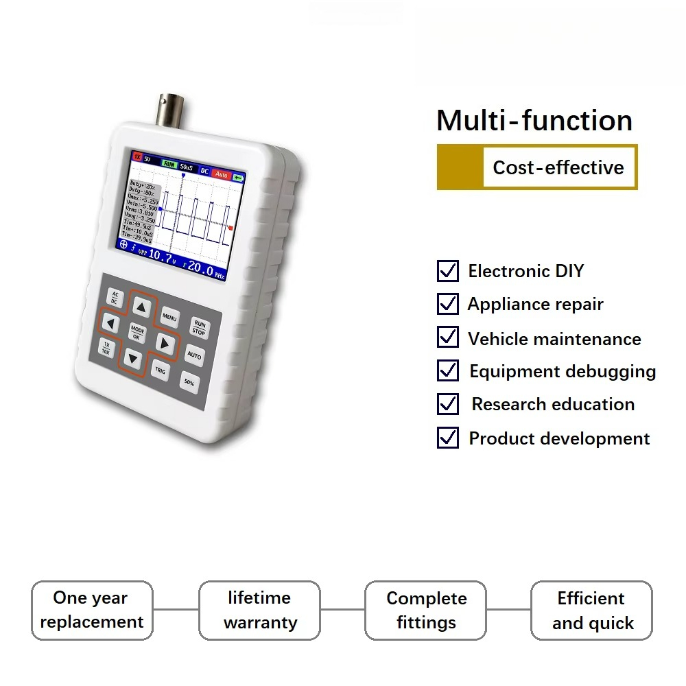 Osciloscópio Digital Portátil  - Oscilloscope Dso Mini avaliação e preço