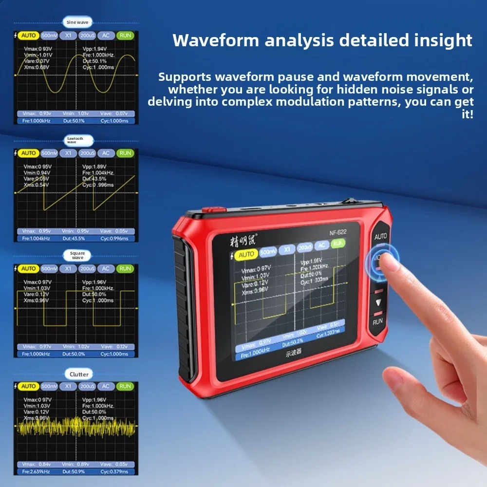 Osciloscópio Digital Portátil  - Oscilloscope Dso Mini avaliação e preço