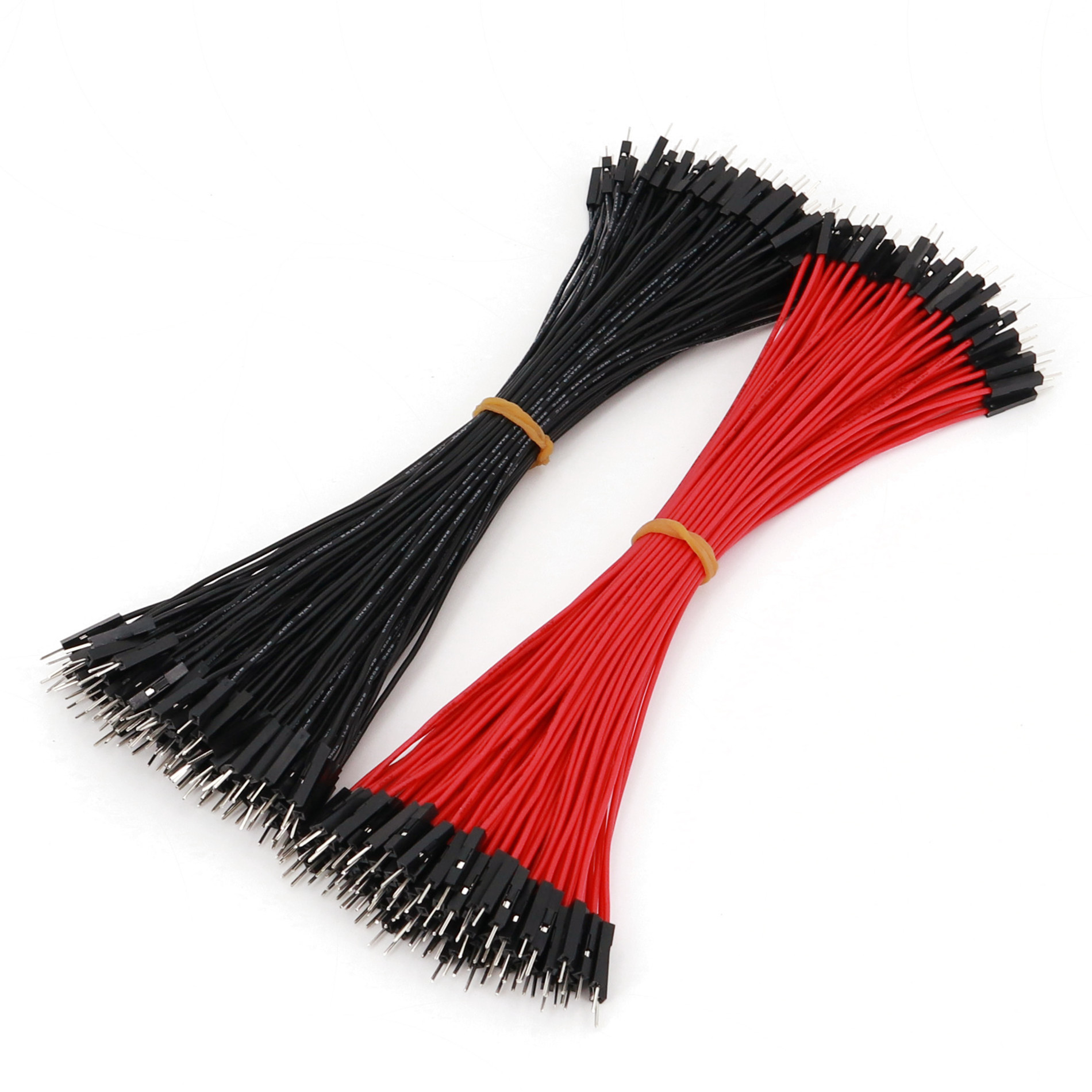 200 peças vermelho preto 1pin  - Arduino Diy Electronics avaliação e preço