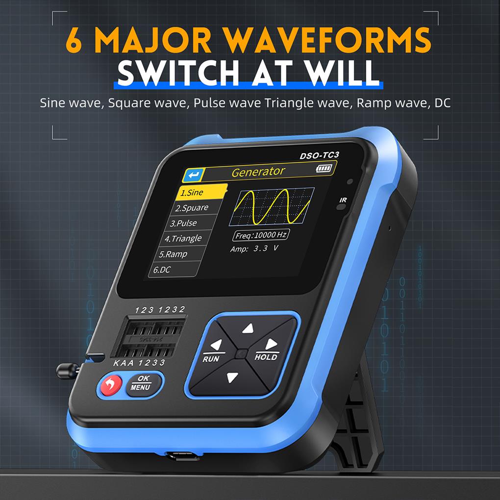 FNIRSI-Mini Osciloscópio Digit - Oscilloscope Dso Mini avaliação e preço