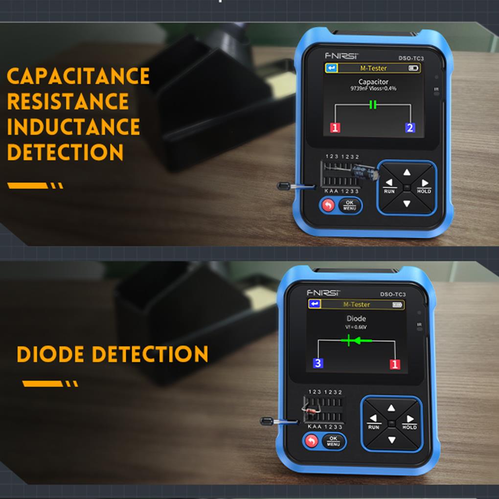 FNIRSI-Mini Osciloscópio Digit - Oscilloscope Dso Mini avaliação e preço