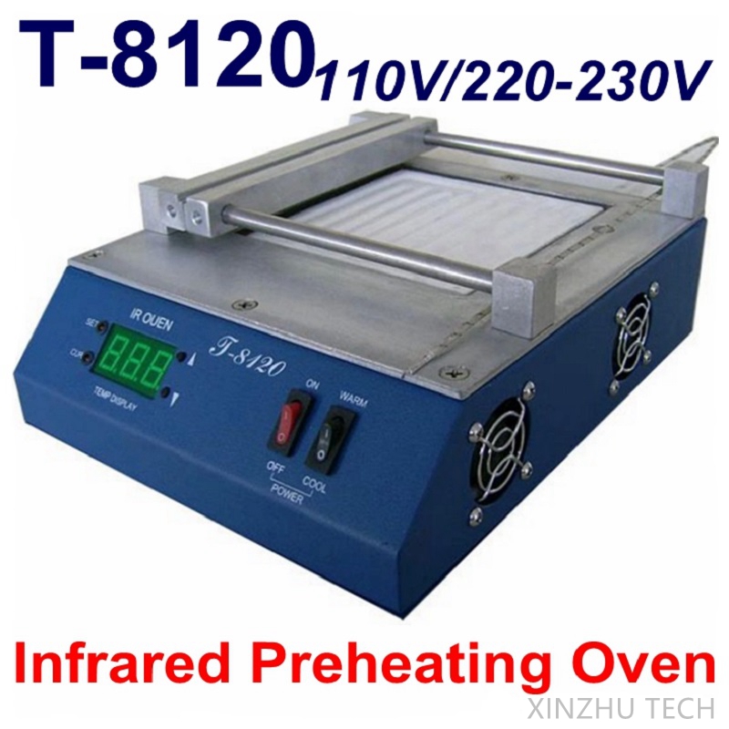 Puhui T-8120 pré-aquecedor ir  - Hot Air Rework Station avaliação e preço